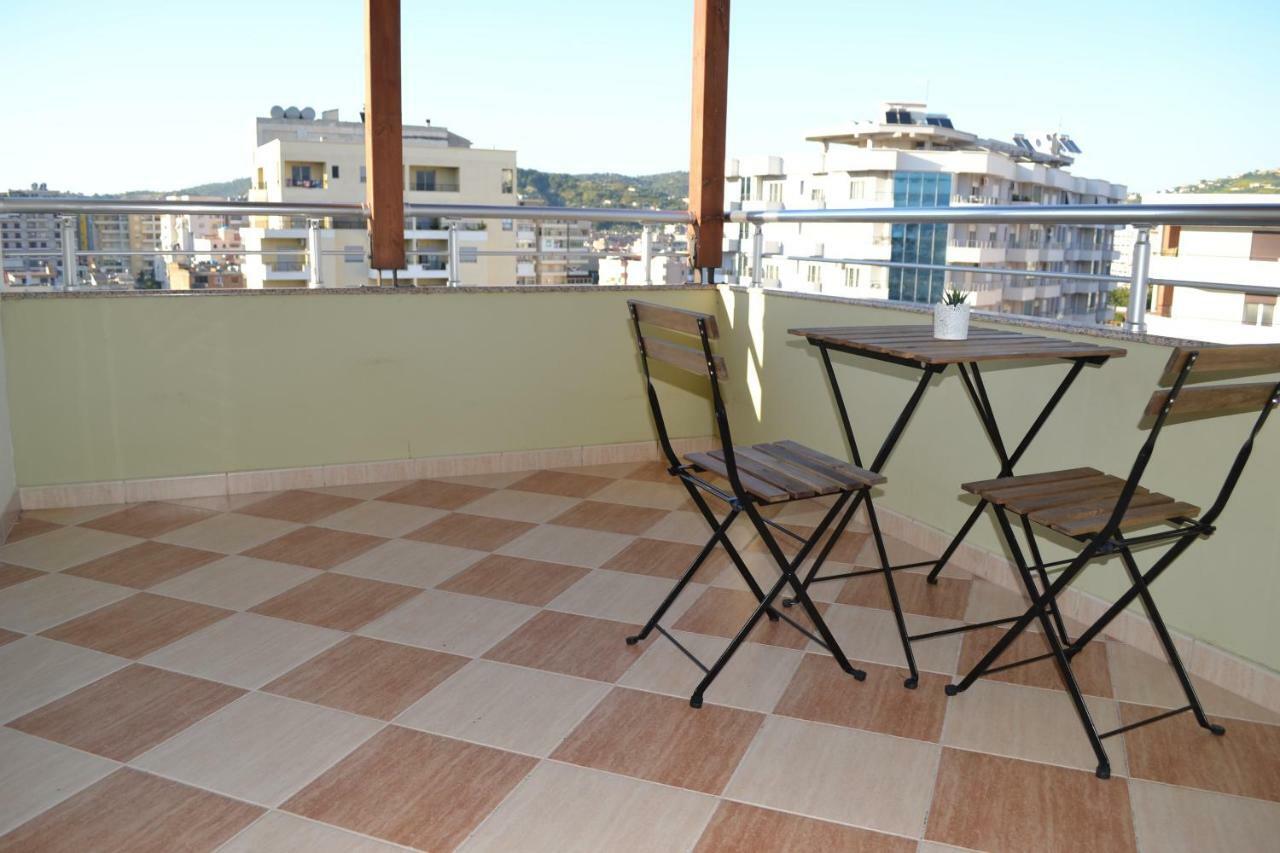 Penthouse Terrace 4 Bedrooms Apartment Vlore Exterior photo
